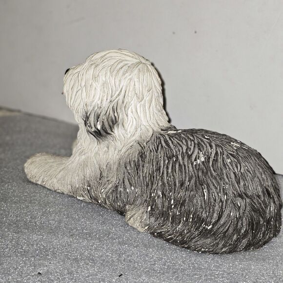 Sandicast Old English Sheep Dog 1983 Sandra Brue Hand Painted Vintage - Picture 6 of 11